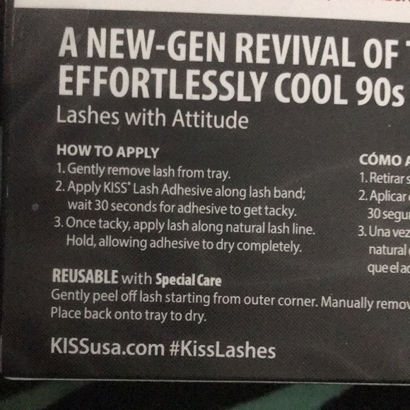 ✨🆕Kiss Rebel Voluminous Shaggy Faux Mink Effect Eyelashes!BNIB!✨ - Picture 9 of 9